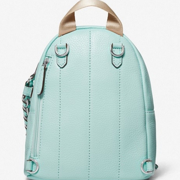 Michael Kors Slate Leather XS Convertible Backpack NWT - Picture 9 of 14